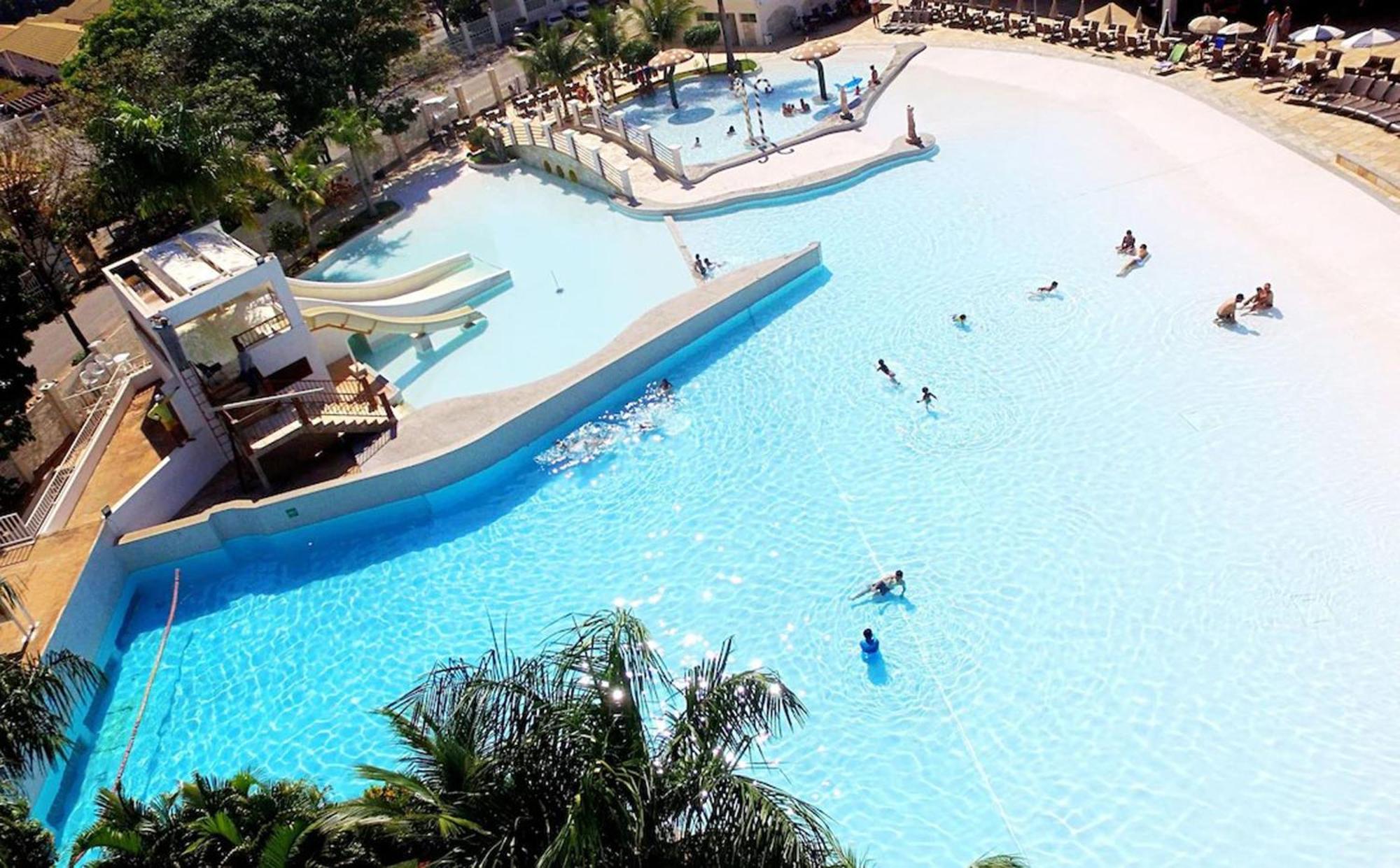 L'Acqua Diroma - Suites Confortaveis - Diversao Garantida - Piscina De Ondas Exclusiva カルダス・ノバス エクステリア 写真