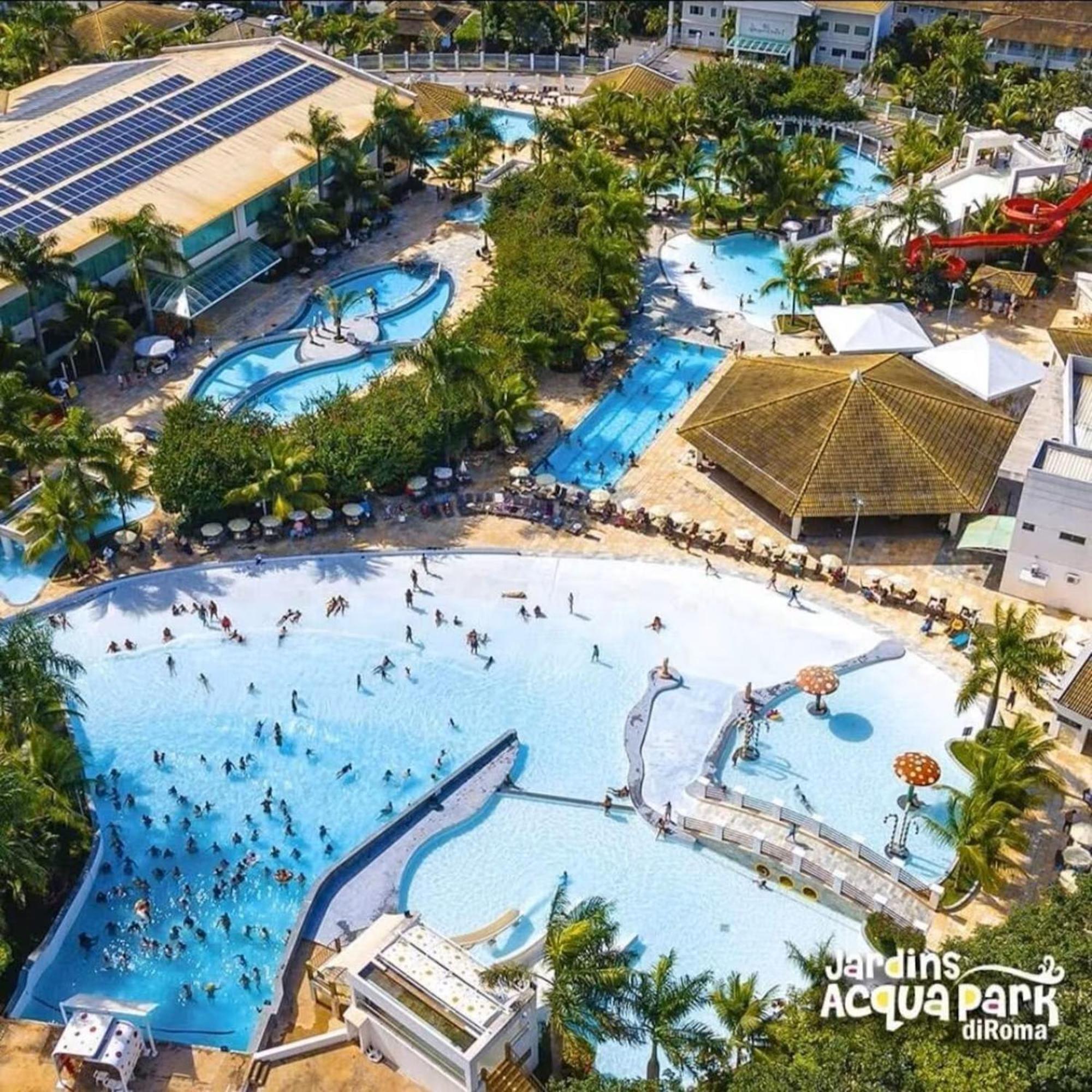 L'Acqua Diroma - Suites Confortaveis - Diversao Garantida - Piscina De Ondas Exclusiva カルダス・ノバス エクステリア 写真